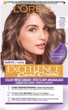 Excellence L'Oreal Make Up Excellence Cool Creme Intense Asblond 7,11 Permanente Kleurcrème