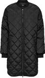 ONLY ONLJESSICA QUILTED COAT ZIP CC OTW Puffer Veste Noir Femme XS