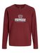 Jack & Jones Junior Shirt 'JORFrederiksberg' purper / zwart / wit