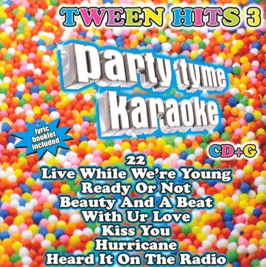Bertus Distributie Party Tyme Karaoke: Tween Hits, Vol. 3 CD