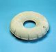 Homecraft Coussin rond gonflable en PVC, blanc
