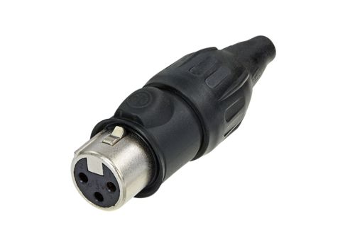 Neutrik NC3FX-TOP - XLR Connector - Zwart