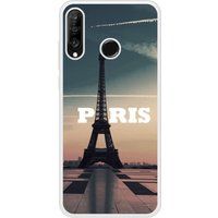 P30 Lite Paris Bedrukt siliconen hoesje