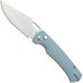 Artisan Cutlery Revel 1867P-MG, Stonewashed AR-RPM9, Ice Blue FRN zakmes, Ray Laconico design