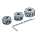 wolfcraft Universele Dieptestopset - Voor Houtspiraalboren Ø 6, 8, 10 mm