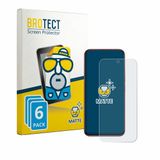 BROTECT - Screenprotector voor realme 15x - Folie Beschermfolie matte 6 Stuks