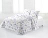 Miracle Home. Corse Ultras Sprei van 100% geborstelde microvezel, licht en ademend, 250 x 265 cm, bed 150 cm