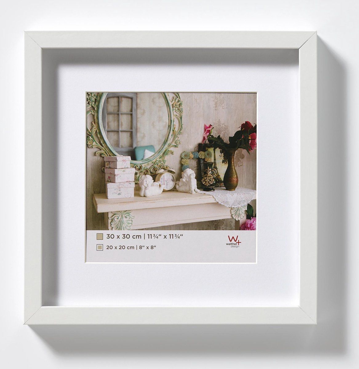 Walther Design Stockholm - Fotolijst - 30x30 cm - wit