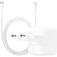 Apple USB-C Oplader 30W + Lightning Kabel 1m - Wit