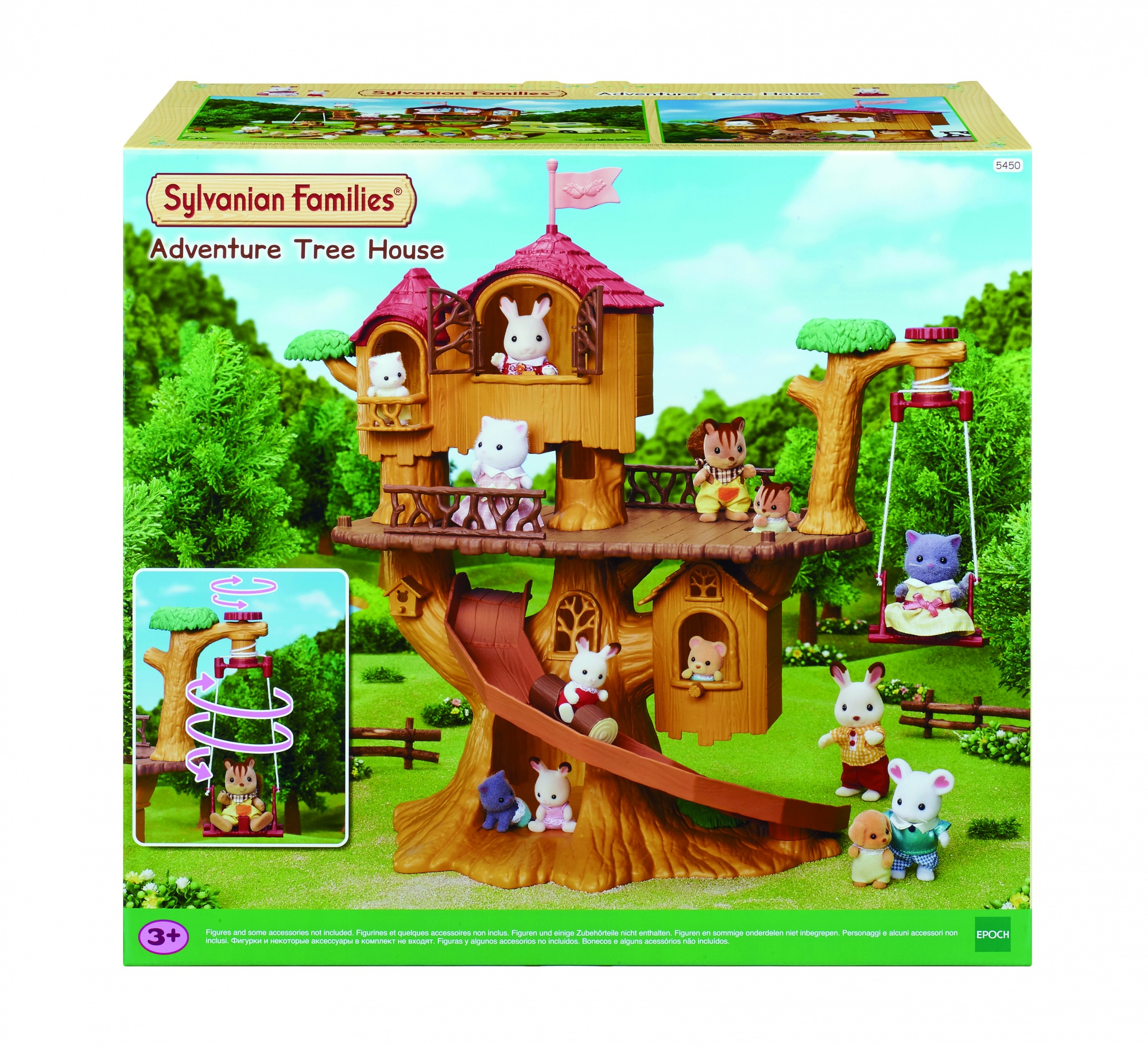 Sylvanian Families Avontuurlijke Boomhut - Actie/Avontuur Speelgoed