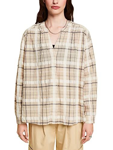 ESPRIT Women's Blouse - 023EE1F307 - 288/SAND 4 - XXS