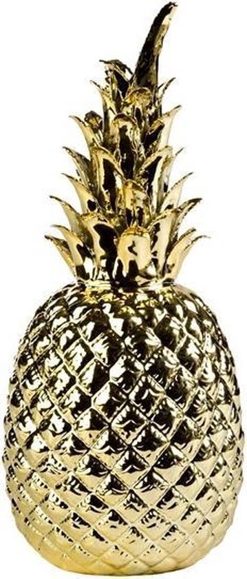 Pols Potten Ornament Ananas - Goud goud