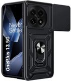 Techsuit Hoesje geschikt voor OnePlus 13 - Camshield Back Cover - Zwart