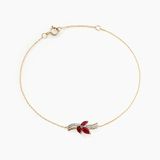 Icecat Bracelet Angie Or Jaune Rubis Diamant