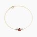 Icecat Bracelet Angie Or Jaune Rubis Diamant