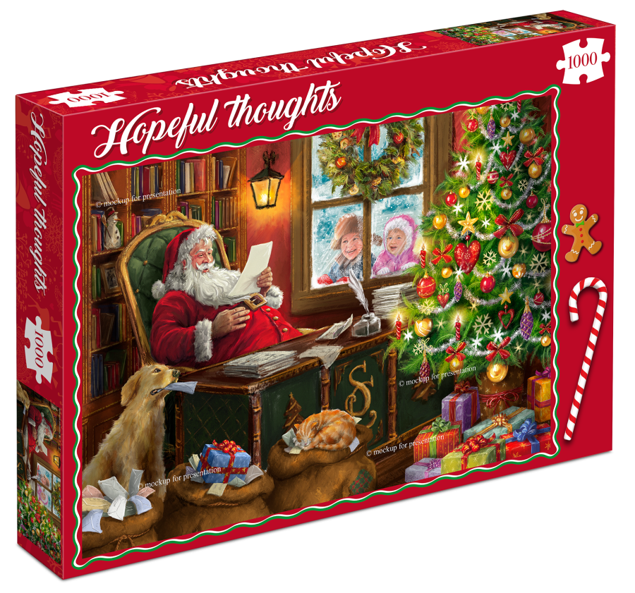 Tucker's Fun Factory Hopeful Thoughts Puzzel (1000 stukjes) - 8720615480807