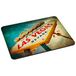 PEDEA Tapis de souris pour jeux et bureau avec bords cousus et dessous antidérapant Las Vegas 22 x 18 cm