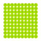 OZO Pickleball MP-40 - Set van 100 buitenballen, 40 gaten, rotatievorm