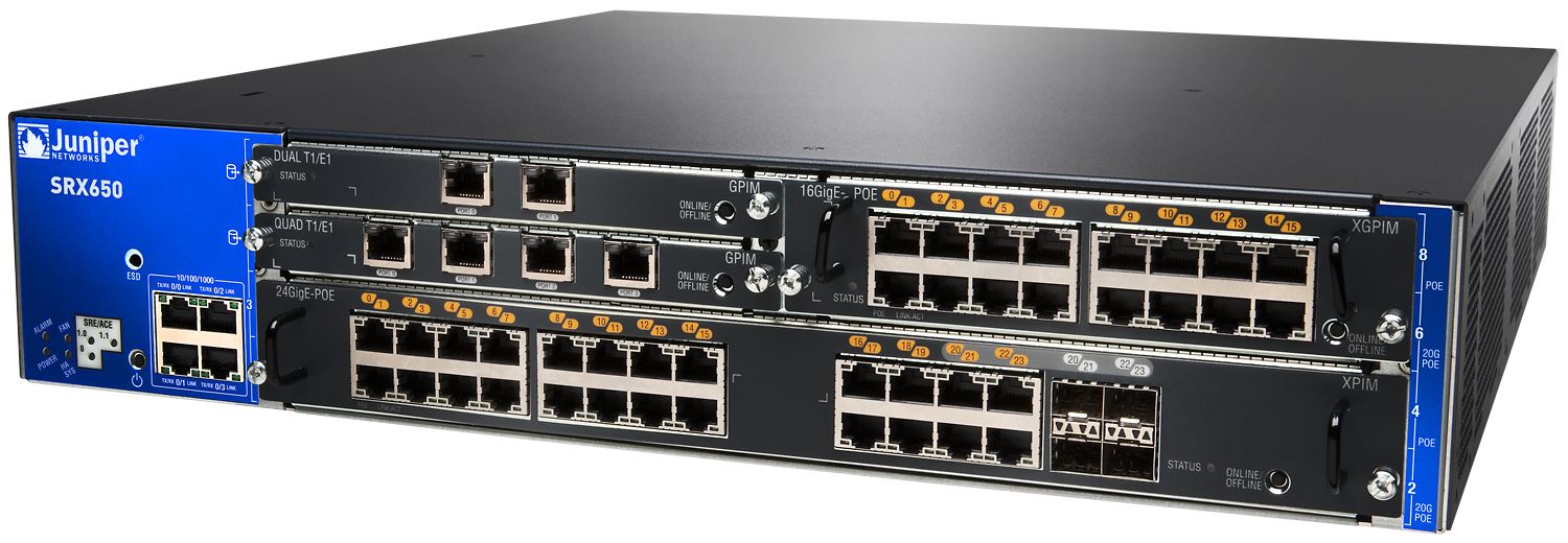Juniper SRX-GP-2XE-SFPP-TX - Netwerkswitch Module - Gigabit Ethernet