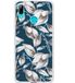 Bigben Connected, Hoesje geschikt voor Huawei P Smart 2019 - Hardcase Melancholia Patroon, Wit