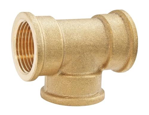 Somatherm 2678-33 T-stuk - Messing - 33/42 - Grijs