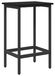Syfax Barkruk Zwart eiken 40 x 32 x 74 cm Bewerkt hout