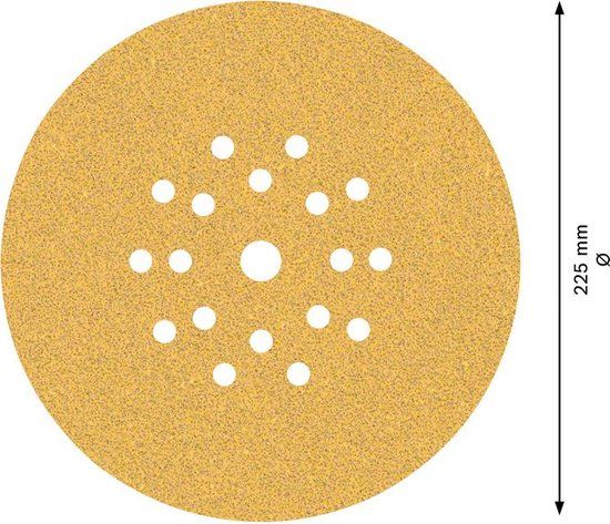 Bosch Professional Expert C470 Schuurpapier - 225mm - K60 - 25 stuks