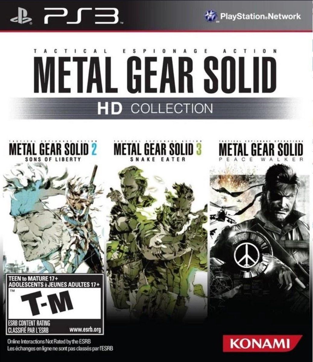 Konami Metal Gear Solid HD Collection - PlayStation 3