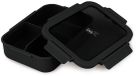 BerlingerHaus Lunchbox portable avec compartiments, 1,3 l, Matte Black Collection