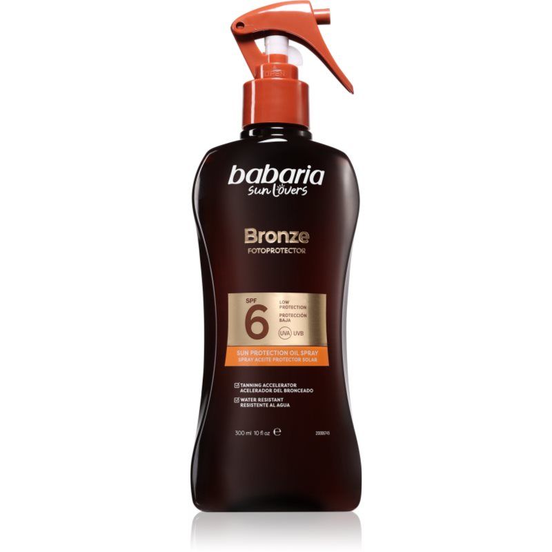 Babaria Bronze Tanning Oil Spray SPF 6