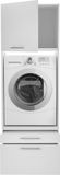Respekta® Wasmachine kast met verhoger - Wit