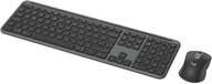 Logitech MK950 Signature Slim Combo - Draadloos Toetsenbord en Muis - US International - QWERTY - Grafiet