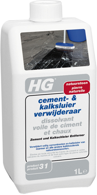 HG Natuursteen cement- & kalksluier verwijderaar 1L