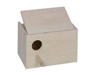 Nobby gegolfd nestkast gat links; 22 x 16 x 14 cm