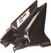 Puig 7048C achterspatbord, carbon-look.