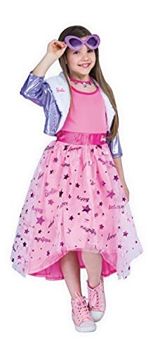 Ciao -Barbie Diva Princess kostuum kinderen origineel (maat 4-5 jaar), roze, 11655.4-5