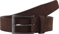 Strellson Leather Belt 3,5 W80 Dark Brown