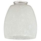 Westinghouse Lighting glazen scherm, mat transparant