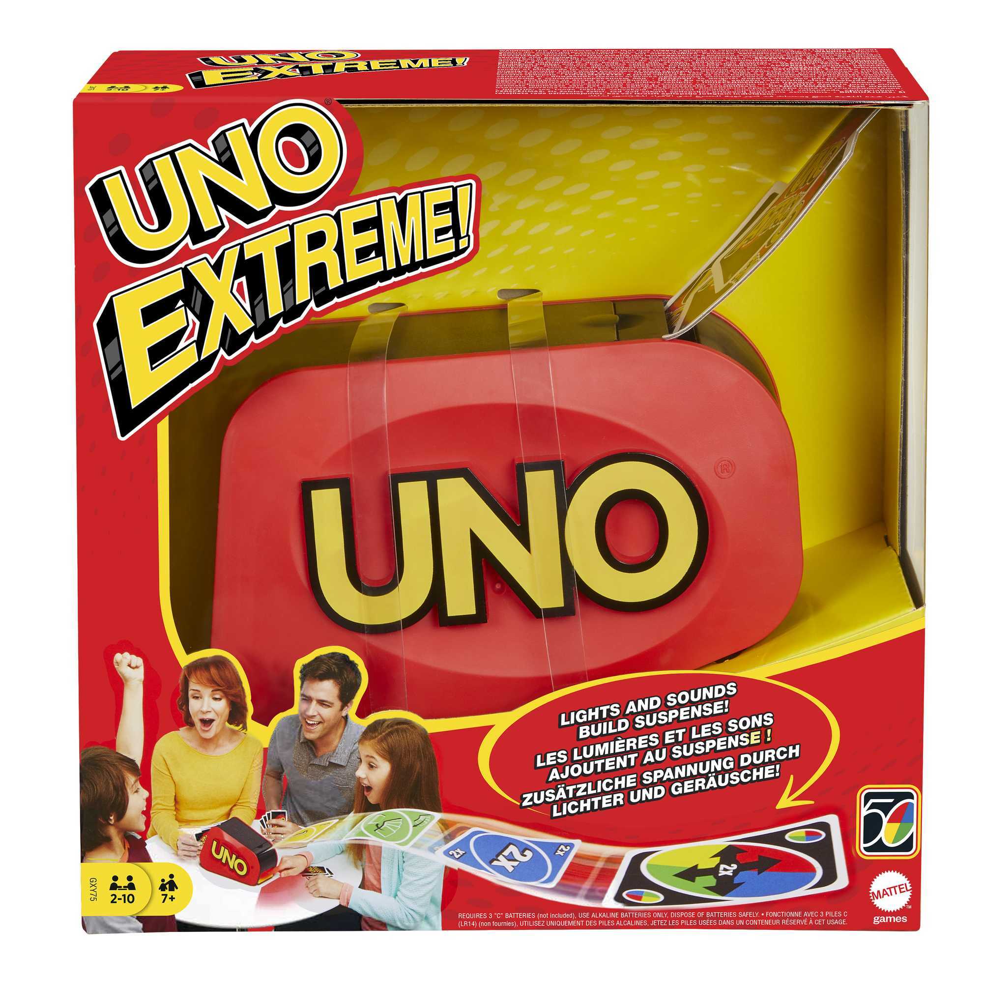 Mattel Games Games Uno Extreme Refresh