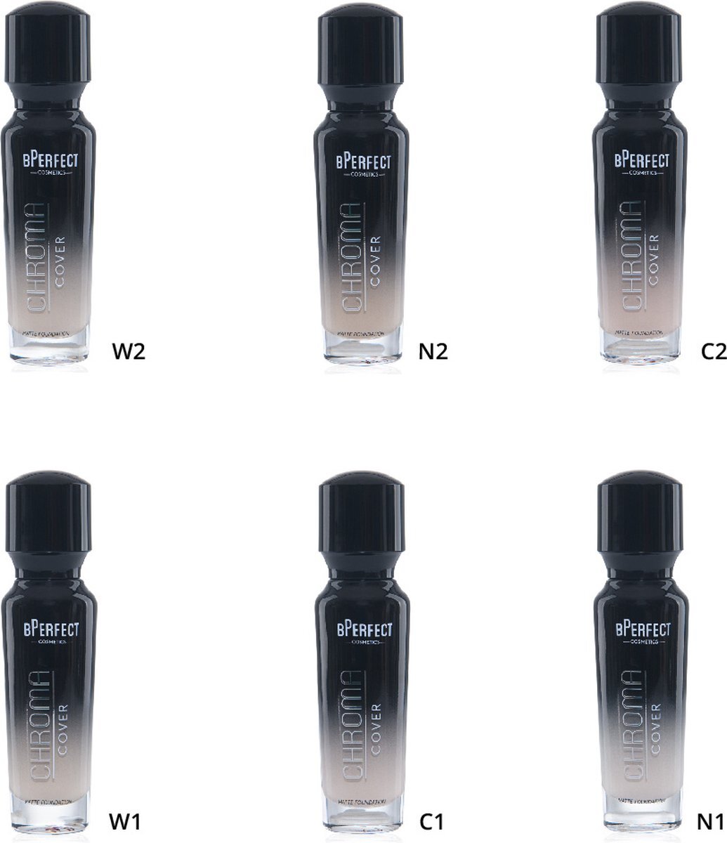 bPerfect Cosmetics - Chroma Cover Foundation - W1