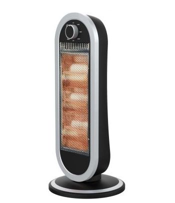 Ardes AR4B01 Elektrische Verwarming - 900W - Zwart/Zilver