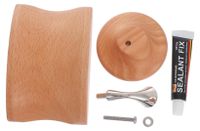 Hêtre Support de bureau pour casque
