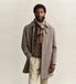 Gant manteau couleur taupe