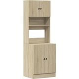 Armoire de cuisine Chêne Sonoma 60x50x180 cm bois d'ingénierie