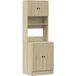 Armoire de cuisine Chêne Sonoma 60x50x180 cm bois d'ingénierie