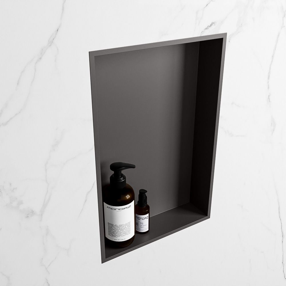 Mondiaz Easy nis - 45x30 - Dark Grey