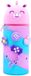 yolzhxe Étui à crayons, Étui à crayons 2-en-1 en silicone souple, Étui à crayons Kawaii avec fermeture éclair, Étui à crayons de dessin animé pour l'école, fournitures de bureau