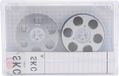 DIY cassette argentée - 46 minutes d'enregistrement - normale bias - faible bruit - cassette faite maison