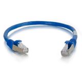C2G Cat6a SSTP 15m netwerkkabel Blauw