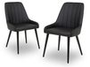 Mobistoxx RAPHEO Set van 2 stoelen zwart